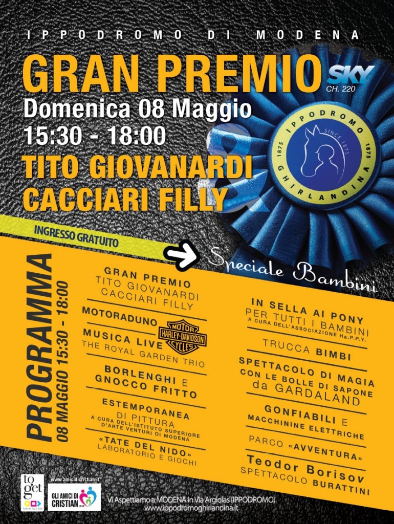 locandina gran premio modena