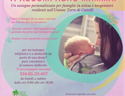 TI ACCOMPAGNO MAMMA – Servizio gratuito del Centro per le Famiglie Unione Terre di Castelli