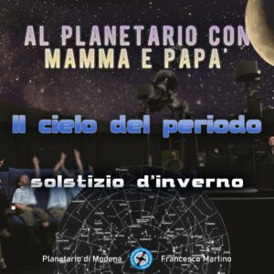 Pomeriggi al planetario per le famiglie (5/11 anni) @ Planetario