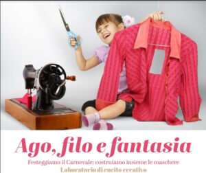 Laboratorio di cucito creativo a tema carnevale (6/14 anni) @ Sala Quartiere 1