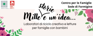 Laboratori e letture al Centro per le famiglie @ Villa Bianchi | Formigine | Emilia-Romagna | Italia