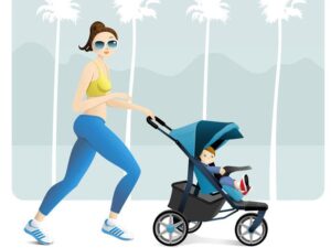 Ginnastica con passeggino a Formigine @ parco villa Gandini