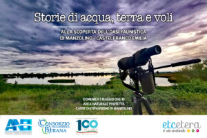 STORIE DI ACQUA, TERRA E VOLI all'Oasi naturalistica di Manzolino @ Parcheggio Oasi Faunistica di Manzolino