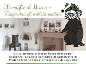 Famiglie al museo - Viaggio tra gli antichi mestieri a Castelvetro @ Museo Rosso Graspa