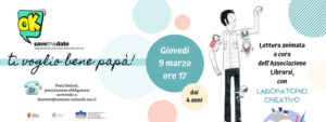 Ti voglio bene papà - lettura e laboratorio (4+) a Sassuolo @ Biblioteca