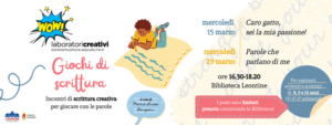 Laboratorio di scrittura in biblioteca a Sassuolo (8/10 anni) @ Biblioteca