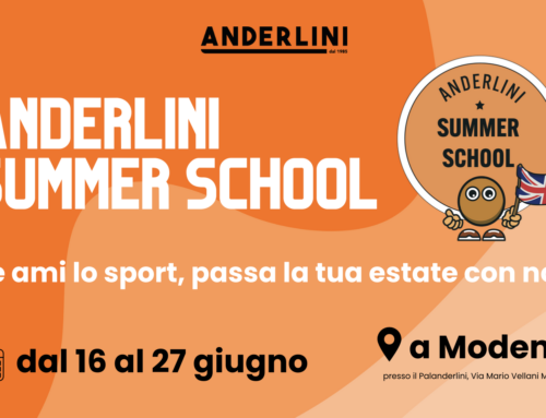 Anderlini Summer School 2025 – Se ami lo sport, passa la tua estate con Anderlini!