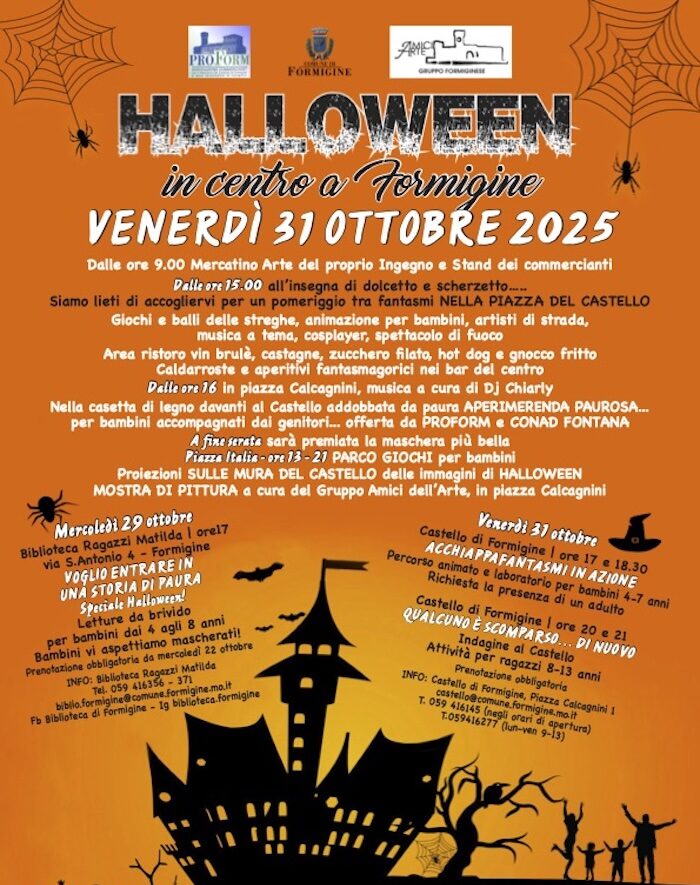 Halloween al Castello di Formigine