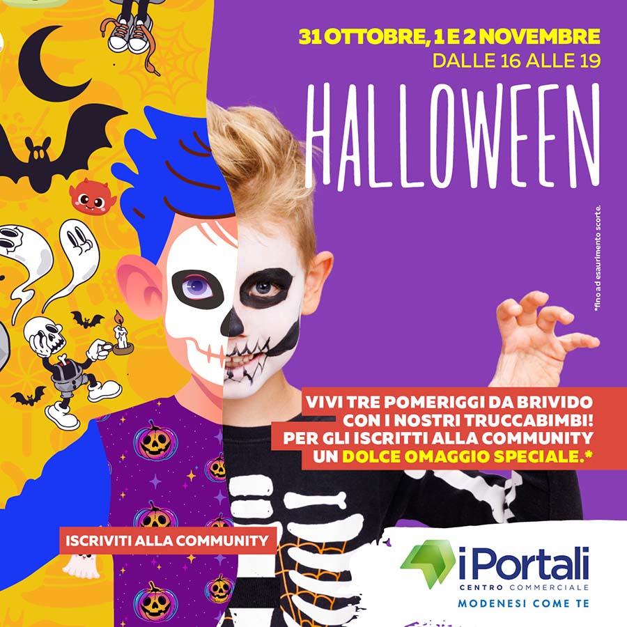 halloween ai portali modena 2025
