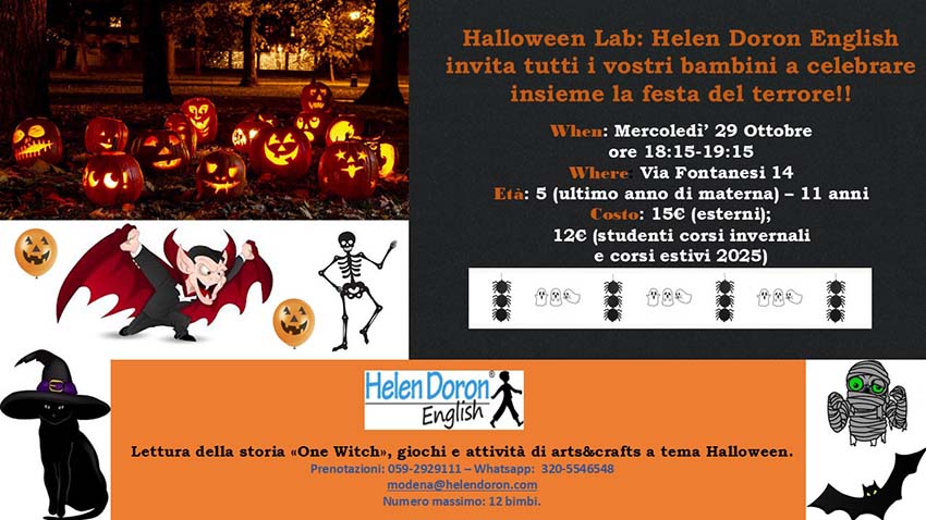 halloween helen doron 2025