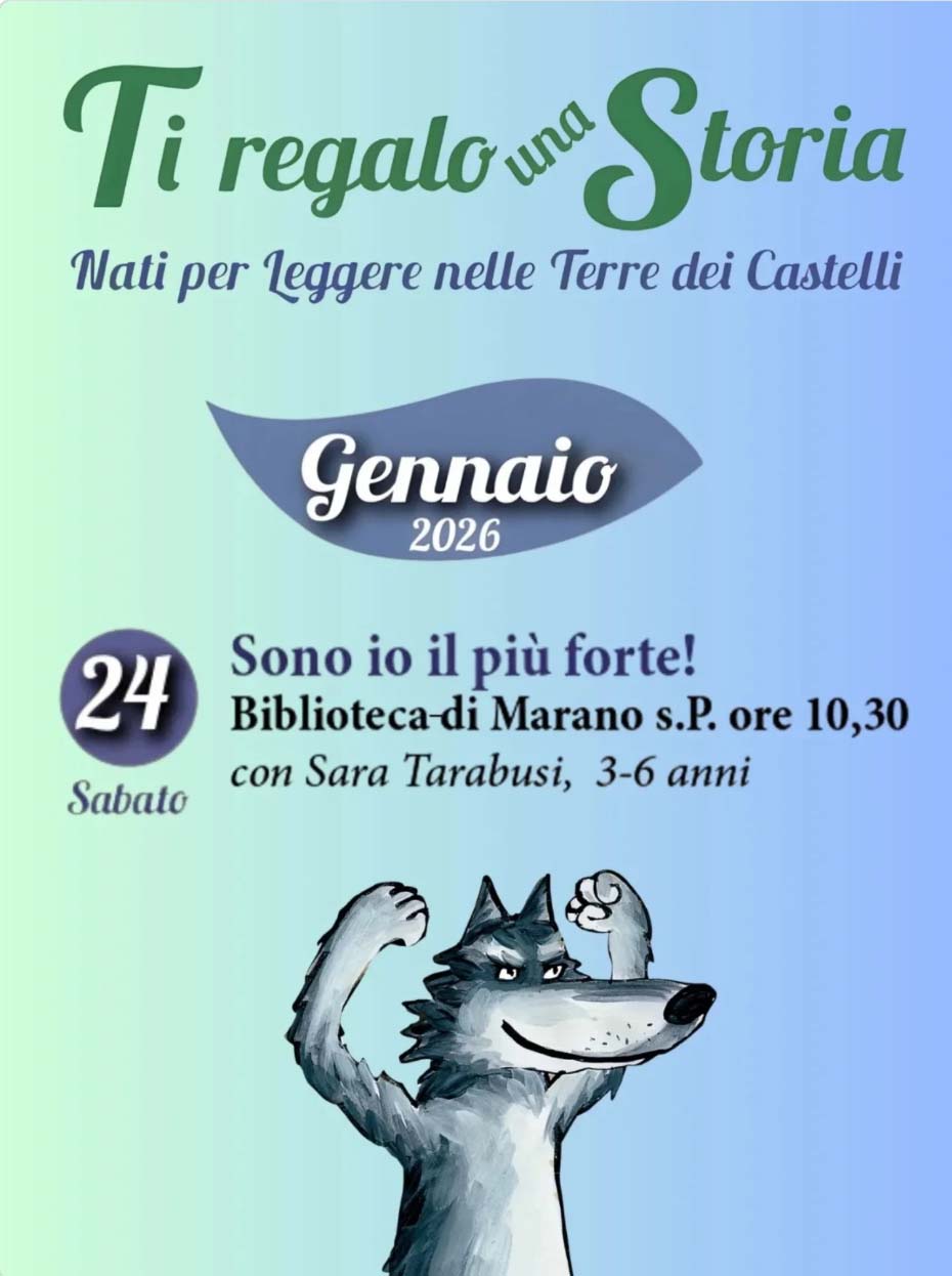 ti regalo una storia a marano – nati per leggere