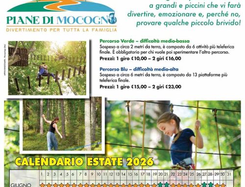 Avventura tra gli alberi al Family Park delle Piane di Mocogno