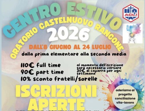 Centro estivo oratorio Castelnuovo