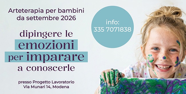 Arteterapia per bambini a Modena