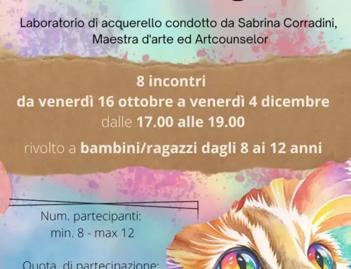 Milo… dalla noia alla meraviglia: corso di acquerello per bambini alla Ludoteca Barone Rosso